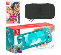 Nintendo Switch Lite (Turquoise) Pokémon Shield Pack
