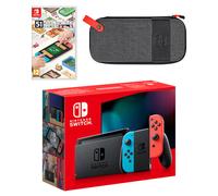 Nintendo Switch (Neon Blue/Neon Red) 51 Worldwide Games Pack