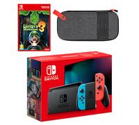 Nintendo Switch (Neon Blue/Neon Red) Luigi's Mansion 3 Pack