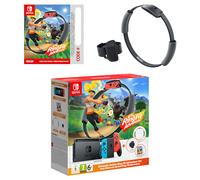 Nintendo Switch (Neon Blue/Neon Red) Ring Fit Adventure Set
