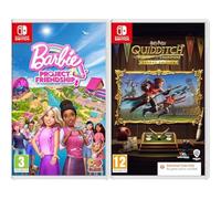 Nintendo Switch (Neon Red/Neon blue) + Harry Potter: Quidditch Champions Deluxe Edition (Nintendo Switch Code In Box)