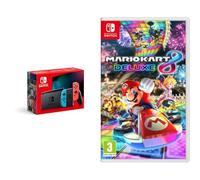 Nintendo Switch (Neon Red/Neon blue) & Mario Kart 8 Deluxe (Switch)