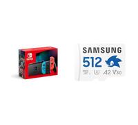 Nintendo Switch (Neon Red/Neon blue) + Sonic microSD Card