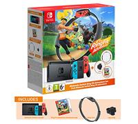 Nintendo Switch Neon Red/Neon Blue with Ring Fit Adventure