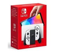 Nintendo Switch OLE - Nintendo Switch OLED Console with White Joy-Co - B7332z