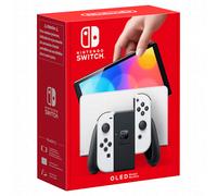 Nintendo Switch OLED Console in White with White Joy-Con Controllers