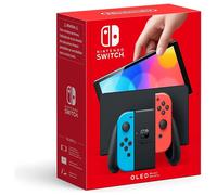 Nintendo Switch OLED Model - Neon Blue & Neon Red Console