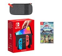 Nintendo Switch - OLED Model (Neon Blue/Neon Red) Pokémon Legends: Arceus Pack