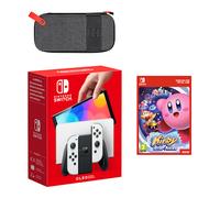 Nintendo Switch - OLED Model (White) Kirby Star Allies Pack