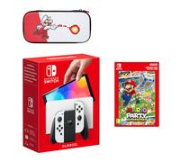 Nintendo Switch - OLED Model (White) Mario Party Superstars Pack