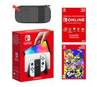 Nintendo Switch - OLED Model (White) Splatoon 3 + Nintendo Switch Online 3 Months Individual Pack