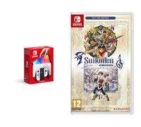 Nintendo Switch (OLED Model) - White & Suikoden 1 & 2 HD Remaster: Day 1