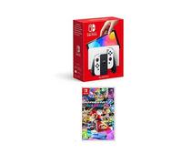 Nintendo Switch Oled White Console & Mario Kart 8 White