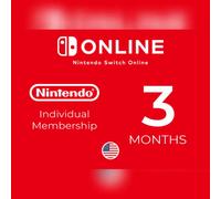 Nintendo Switch Online Individual Membership 3 Months Key - UNITED STATES