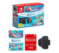 Nintendo Switch plus Nintendo Switch Sports (pre-installed) and 3 months Nintendo Switch Online Membership (Internet required)