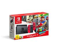Nintendo Switch - Red with Super Mario Odyssey code