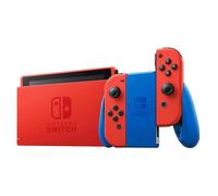 Nintendo Switch V2 (2019) - 32GB - Mario Red & Blue Edition Console - Excellent