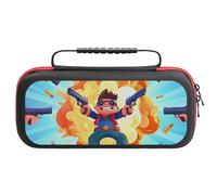 Nintendo SwitchBrawl Stars Travel Essential: Zelda Pokemon Design Switch Carry Case for Girls W/ Screen Protector Ready, Lite Case & OLED Case Compatibility. Nintendo Game Card Storage in