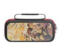 Nintendo SwitchLord of Mysteries Protective Carry Case for Nintendo Switch Consoles (OLED/Lite), Shockproof EVA Exterior with Game Cartridge Holder (20 Cards), Anti-Slip Handle Travel Case Or