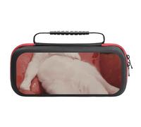 Nintendo SwitchMapping Protective Carry Case for Nintendo Switch Consoles (OLED/Lite), Shockproof EVA Exterior with Game Cartridge Holder (20 Cards), Anti-Slip Handle Travel Case Organizes C