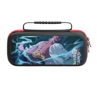 Nintendo SwitchNaruto Mobile Protective Carry Case for Nintendo Switch Consoles (OLED/Lite), Shockproof EVA Exterior with Game Cartridge Holder (20 Cards), Anti-Slip Handle Travel Case Organi