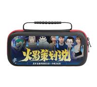 Nintendo SwitchNaruto Mobile Protective Carry Case for Nintendo Switch Consoles (OLED/Lite), Shockproof EVA Exterior with Game Cartridge Holder (20 Cards), Anti-Slip Handle Travel Case Organi