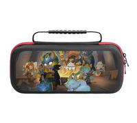 Nintendo SwitchWild And Disorderly Conduct Protective Carry Case for Nintendo Switch Consoles (OLED/Lite), Shockproof EVA Exterior with Game Cartridge Holder (20 Cards), Anti-Slip Handle Trave