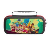Nintendo SwitchWild And Disorderly Conduct Protective Carry Case for Nintendo Switch Consoles (OLED/Lite), Shockproof EVA Exterior with Game Cartridge Holder (20 Cards), Anti-Slip Handle Trave