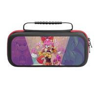 Nintendo SwitchWild And Disorderly Conduct Protective Carry Case for Nintendo Switch Consoles (OLED/Lite), Shockproof EVA Exterior with Game Cartridge Holder (20 Cards), Anti-Slip Handle Trave