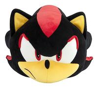 Nintendo - TOMY Plush - Mocchi Mocchi Shadow Sonic Plush, Black | Officially Licensed Sonic Toys, Soft and Squishy Texture, Gifts for Gamers, Gaming Decor, Ages 3 Years+