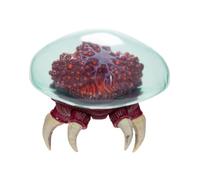 Nintendo Ultraviolet Glow Metroid 15.3cm Collectible Figure with UV Interactive Features, Collector's Packaging with Light Included, Intricate Detailed Design