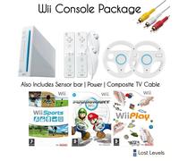Nintendo Wii Console Bundle | Mario Kart | 2 Controls | Board Also Available