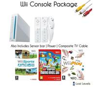 Nintendo Wii Console Bundle | Mario Kart | 2 Controls | Board Also Available