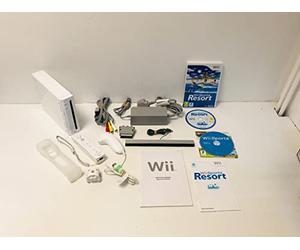 Nintendo Wii Console with Wii Sports + Wii Sports Resort and Motion Plus Controller (Wii)