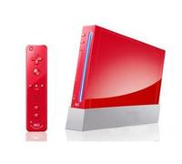 Nintendo Wii - Red used