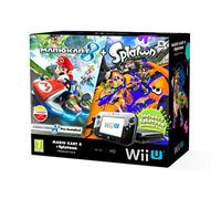 Nintendo Wii U 32GB Mario Kart 8 and Splatoon Premium Pack - Black