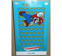NINTENDO WII U OFFICIAL GAMEPAD PROTECTIVE HARD SCREEN COVER BRAND NEW Mario Blu