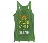 Nintendo Women's Power Zelda Racerback Tank Top