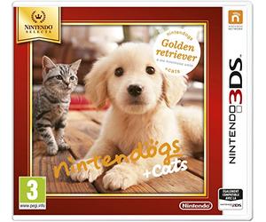 Nintendogs + cats Golden Retriever & ses nouveaux amis - Nintendo Selects