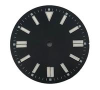 Nintens 1pc 28.5mm/31mm Dial Luminous Fit ETA2836/2824 8205/8215 NH35/NH36 2813/3804 Movement Blue Green Black Yellow Red(02,28.5mm)