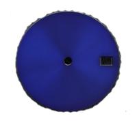 Nintens 1pc 28.5mm Sterile Blank Watch Dial Black Sliver Gold Blue Faces for NH35 NH36 Movement 3 O'clock Crown(2)