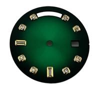 Nintens 1pc 28.5mm Sterile Dial Fit ST1644 Movement Green Gray Blue Red Watch Parts(04)