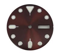 Nintens 1pc 28.5mm Sterile Dial Luminous Watch Parts Fit NH36 Automatic Mechanical Movement(04)