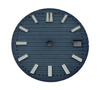 Nintens 1pc 29.7mm Sterile Dial Luminous Watch Parts Fit NH35/NH36 Movement(02)