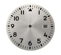 Nintens 1pc 34mm Sterile Dial Luminous Fit NH35/NH36 Automatic Mechanical Movement Watch Parts(04)