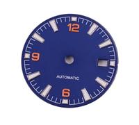 Nintens 1pc Green Luminous Sterile Dial Watch Dial 31mm FIT NH35 NH36 Watch Accessories(A)