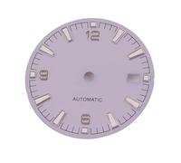 Nintens 1pc Green Luminous Sterile Dial Watch Dial 31mm FIT NH35 NH36 Watch Accessories(B)