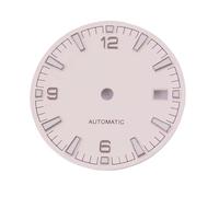 Nintens 1pc Green Luminous Sterile Dial Watch Dial 31mm FIT NH35 NH36 Watch Accessories(C)