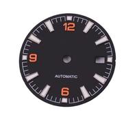 Nintens 1pc Green Luminous Sterile Dial Watch Dial 31mm FIT NH35 NH36 Watch Accessories(D)