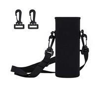 NINVVS 1 Piece of Water Bottle Carrier Cover Bag, with 2 Pieces of Strap Hooks, Thermos Cup Holder, Sports Water Cup Holder, Travel, Mountaineering, Office, Camping, for Thermos Cups.